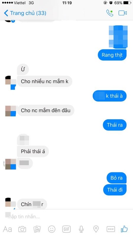 Nang dau moi rang thit ca tang khien chi em 